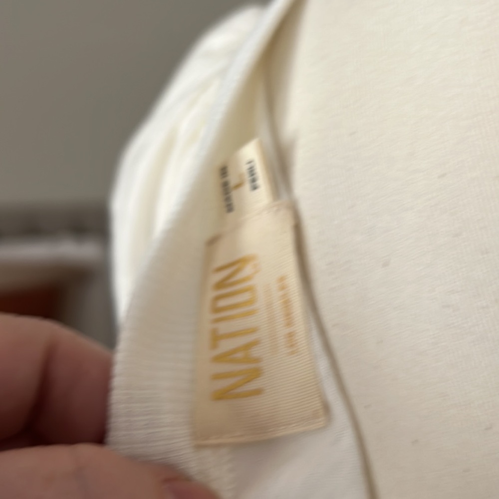 Nation off shoulder cream top - Picture 6 of 6